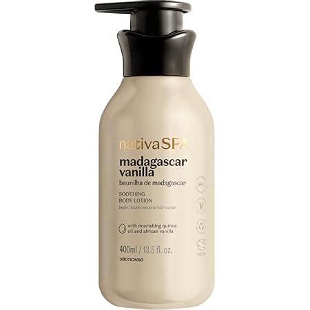 Amazon Nativa SPA by O Boticário Madagascar Vanilla Moisturizing