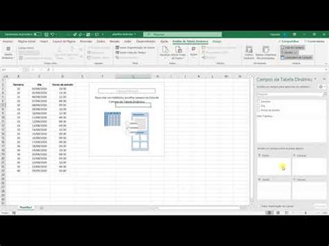 Excel Como criar tabelas Dinâmicas Pivot Tables YouTube