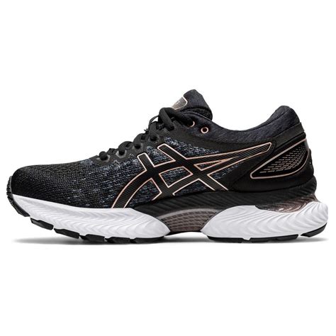 Asics Gel Nimbus 22 Knit Running Shoes Black Runnerinn