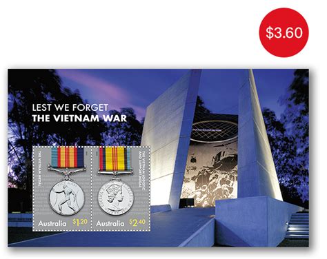 Lest We Forget The Vietnam War Australia Post