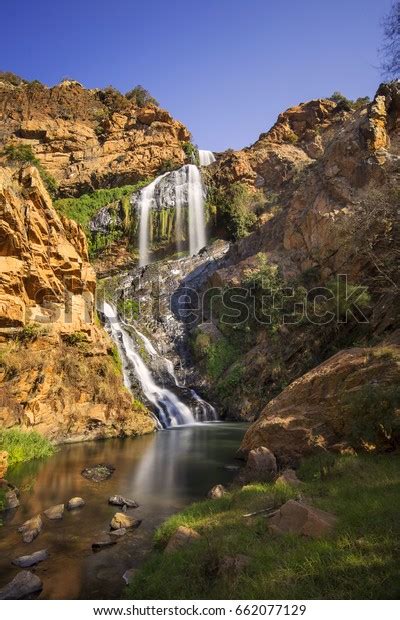 Witpoortjie Waterfall Roodepoort South Africa Stock Photo 662077129 ...