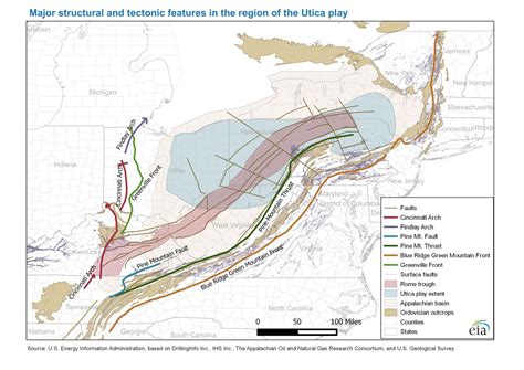 Updated Maps For The Utica Shale Play From EIA Marcellus Drilling News