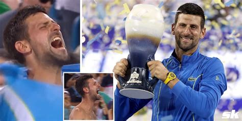 Novak Djokovic Tears His Shirt Off As He Basks In Euphoria After