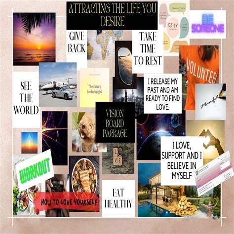 Ultimate Vision Board Bundle Digital Vision Board Digital Download