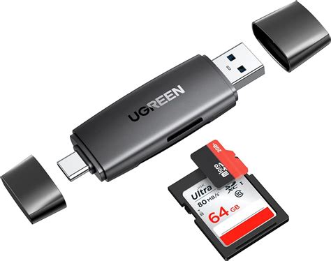 Ugreen Lector Tarjetas Usb Tipo C Usb Lector Tarjetas Sd Y Micro