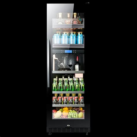 Freestanding Under Counter Upgraded Wine Beer Beverage Refrigerator ...