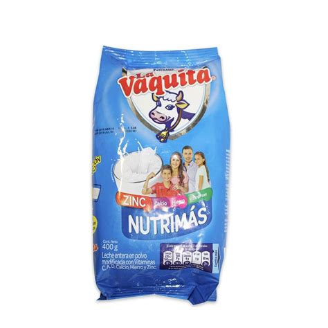 Leche En Polvo Nutrimas La Vaquita 400 Gr Supermercadosantamaria