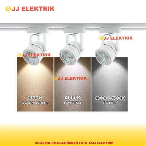 Jual Lampu Sorot Rel Set Isi Spotlight Rell Track Light Shopee