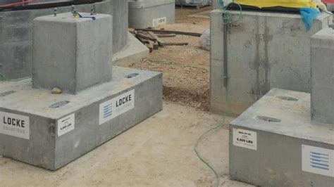 Precast Concrete Spread Footer Foundation Locke Solutions