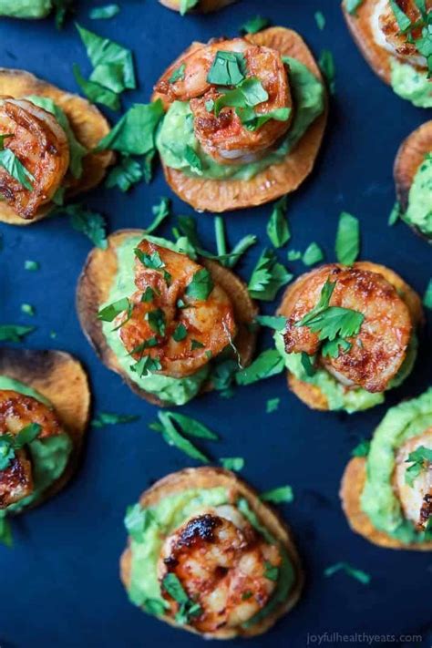 Easy Cajun Shrimp Appetizer Bites With Spicy Guacamole Recipe