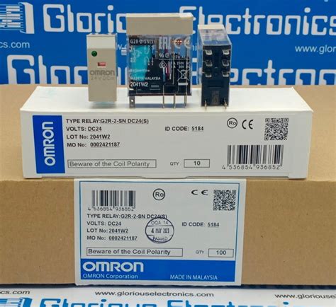 Omron G2r 2 Sn Dc24 S Relay 24vdc At Rs 50 In Mumbai ID 24192758955