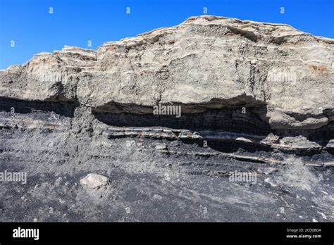 Bisti De Na Zin Wilderness Area Near Farmington New Mexico Stock