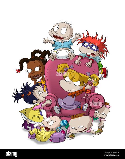 Dans Le Sens Horaire Rugrats De Haut En Bas Tommy Pickles Chuckie