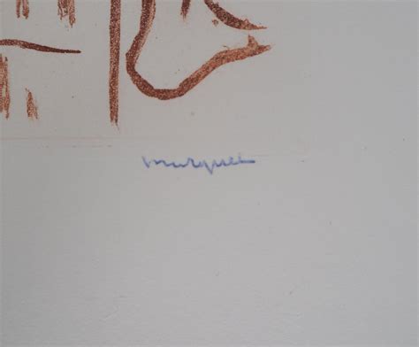 Albert Marquet Nude Original Etching For Sale At Pamono