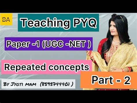 Teaching Aptitude Part Repeated Pyq With Explanation Ugc Net