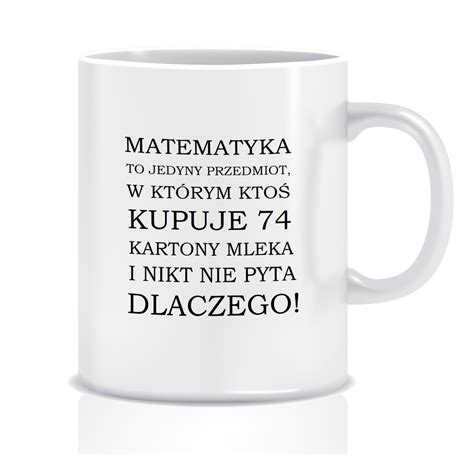 Mieszny Kubek Dla Matematyka Niska Cena Na Allegro Pl