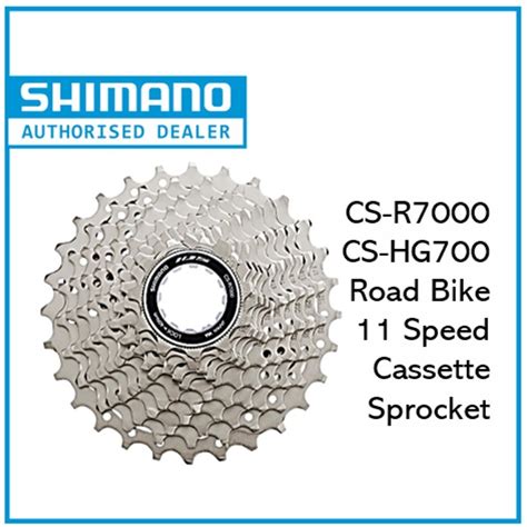 Shimano Cs R7000 Cs Hg700 Road Bike 11 Speed Cassette Sprocket Shopee