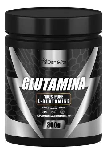 Glutamina Pure L Glutamine Em P G Denavita Frete Gr Tis