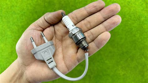 Genius Invention How To Make A Simple Spark Plug Welding Machine At