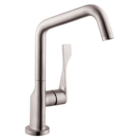 Hansgrohe Axor Citterio Single-Handle Standard Kitchen Faucet in Steel ...