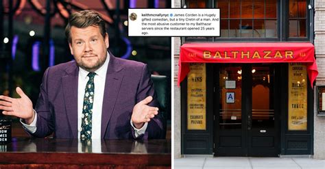 James Corden Apologises After Restaurant For Abusive Behaviour