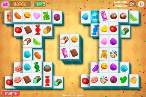 Mahjongg Candy 🕹️ 🎲 | Free Board Browser Game