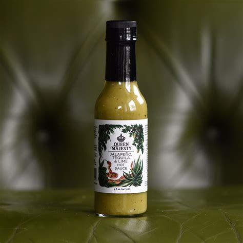 Queen Majesty Jalape O Tequila Lime Hot Sauce Heatsupply