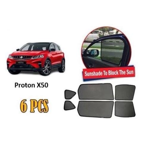 PROTON X50 Magnetic Custom Fit Sunshade Magnet Shade Sun Protection