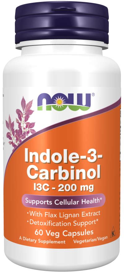NOW Indole-3-Carbinol Veg Capsules 60 :: NOW :: NOW :: *SHOP BY BRAND ...