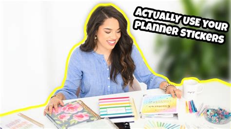 How To Use Stickers In Your Planner Tips To Help You Plan Your Week