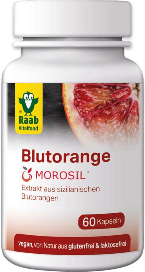 Blood Orange (Morosil) 500 mg, 60 capsules - Raab Vitalfood - VitalAbo ...