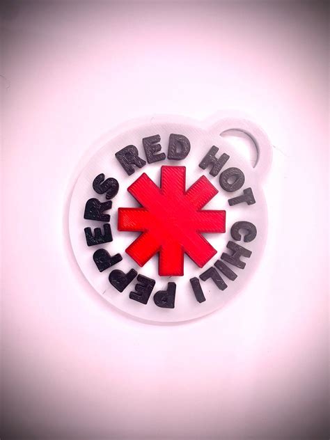 Red Hot Chili Peppers Keychain Etsy