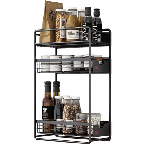 Réfrigérateur Spice Storage Rack Magnétique RPorte épices Etagere