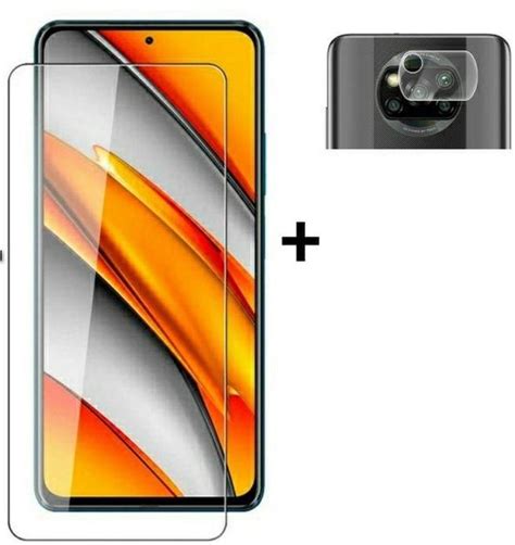 Poco X3 NFC Pro Tempered Glass Screen And Camera Protector Price From