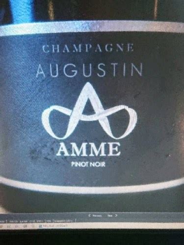 Augustin Amme Pinot Noir Champagne Vivino US