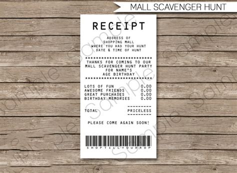 7 Electronic Receipt Templates Doc Pdf