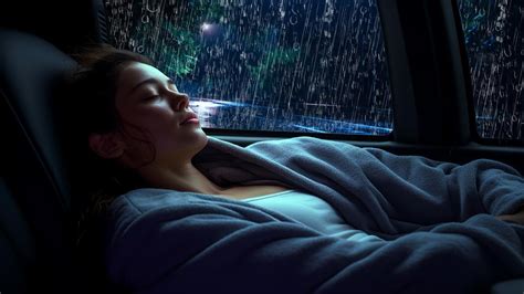 Alivia El Insomnio Con Sonido De Lluvia En La Ventana De Autocaravana