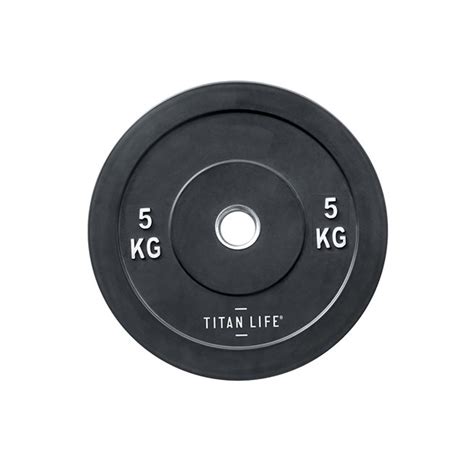 Titan Life PRO Rubber Bumper Plate Viktskiva Bumper Kraftmark