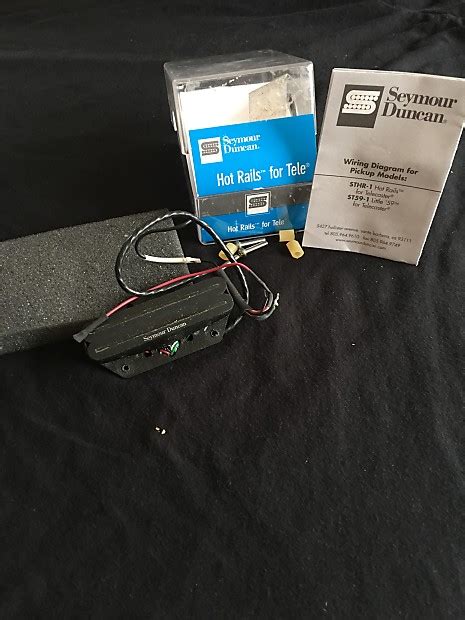 Seymour Duncan Hot Rails For Tele Black Reverb