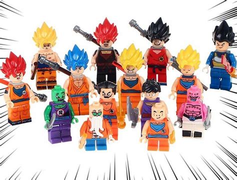 Dragon Z Ball Son Goku Vegetta Lego Minifigures Compatible