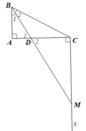 Cho tam giác ABC vuông tại A AB