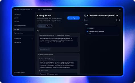Customer Service Response Generation | AI Agent Tools