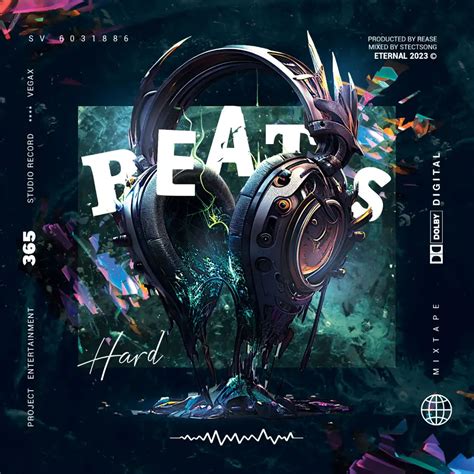 Free Beats Mixtape Instagram Template Flyer Psd Template