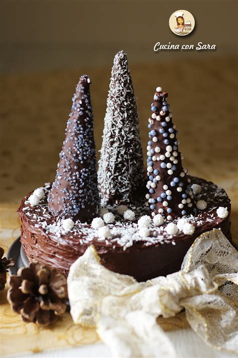 Torta Di Natale Al Cioccolato Ricetta Semplice Ma D Effetto