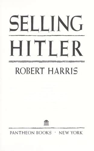 Selling Hitler 1986 Edition Open Library