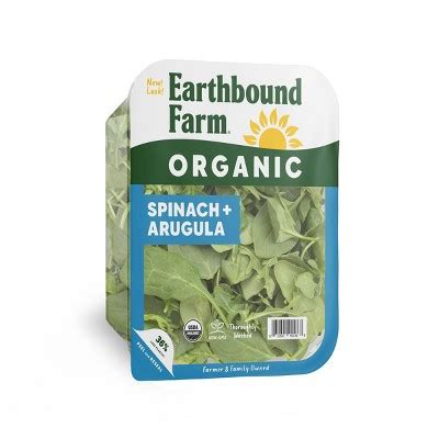 Earthbound Farm Organic Baby Spinach And Arugula Blend Oz Target