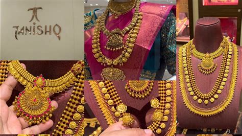 Gold Wedding Jewellery Set Necklace Price And Weight Tanishq Gold