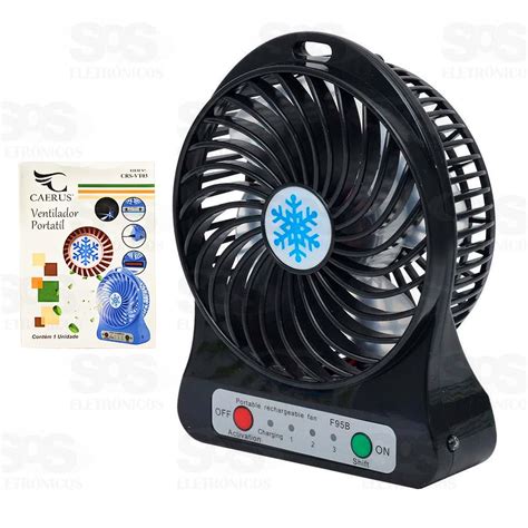 MINI VENTILADOR USB RECARREGAVEL