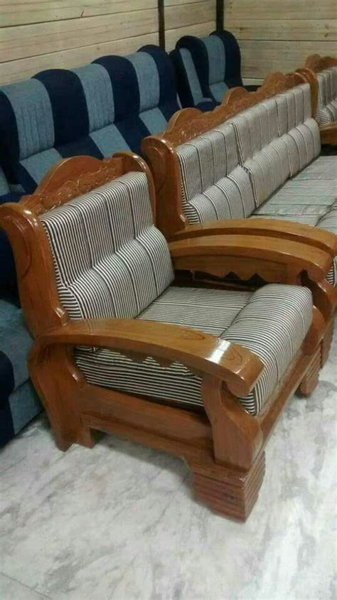 Wooden Sofa Set