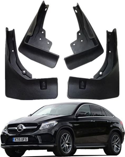 OEM Set Splash Guards Mud Flaps FOR 2016 2019 Mercedes Benz GLE Coupe